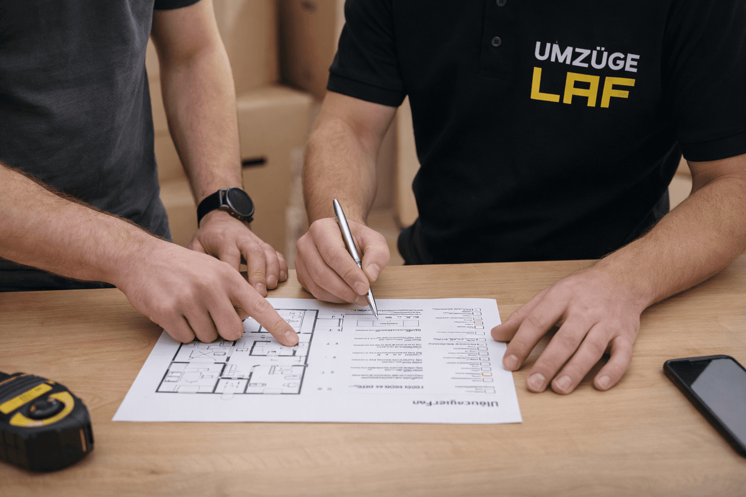 Umzüge LAF FAQ